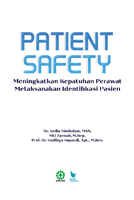 Sampul buku PATIENT SAFETY Meningkatk...